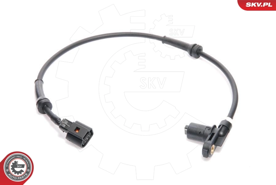 Sensor, wheel speed